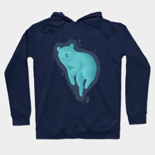 Spirit Bear Hoodie by MorganColbornArt